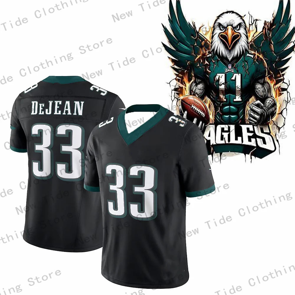 #33 DeJean Green Athletic Jersey -