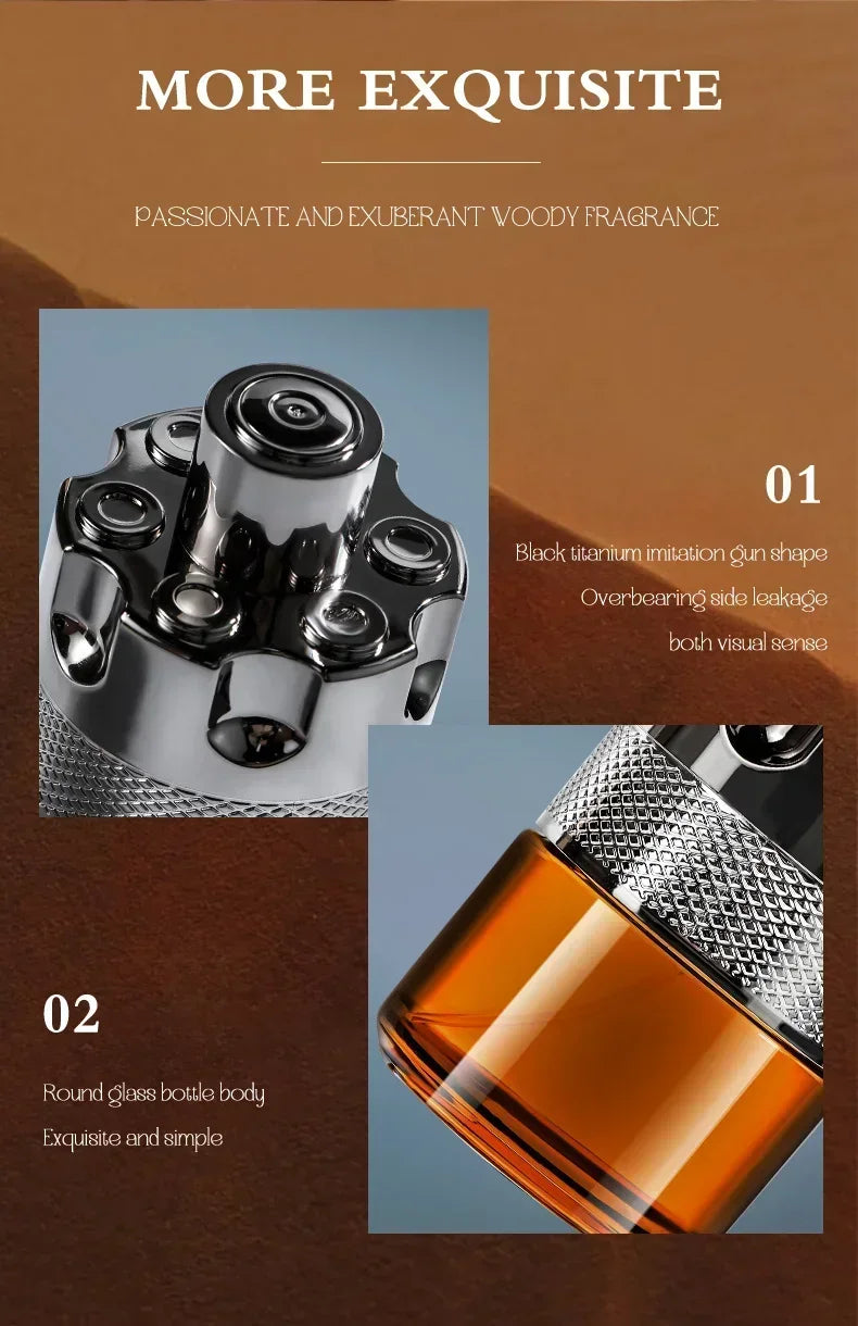 100ml Men's Cologne Long Lasting Woody Perfume | Seductive Fragrance Attractive to Women | For Party & Date Night -