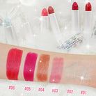 Diamond Pearlescent Lipstick Waterproof Long Lasting Non-stick Cup Matte Velvet Shiny Lipsticks Red Sexy Lips Makeup Cosmetics -