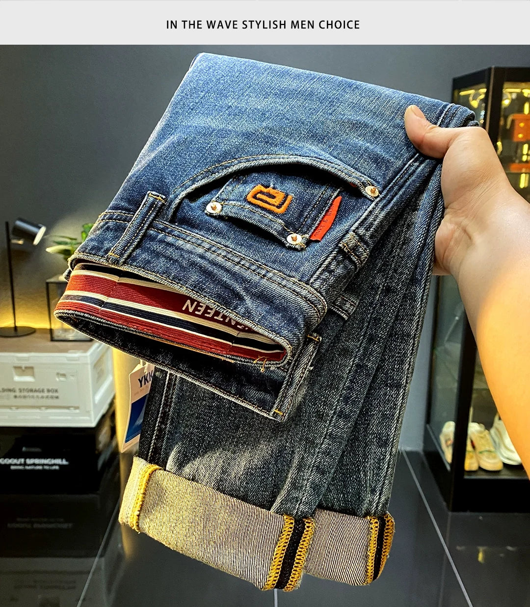 Jeans For Men Fashion High End -