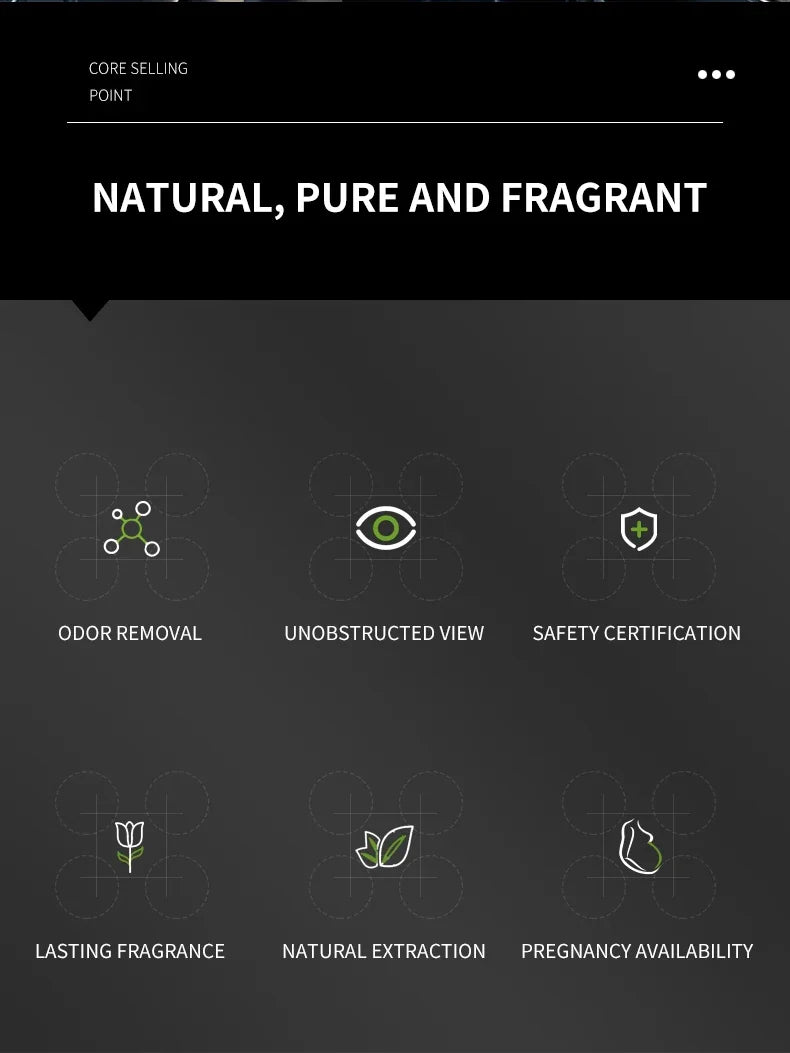 Perfume Car Perfume, a Car Fragrance Used for Car Interior Accessories, a Long-term Car Air Freshener, Keep Charming and Fresh -