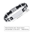 Christian Black Faith Cross Bracelets -