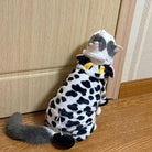Keep your furry companions warm in the colder months with these thickened soft fleece dog and cat jumpsuits—perfect for cozy and stylish pet attire! -