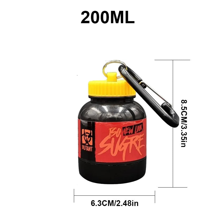 100/200ml Portable Protein Powder Supplement Container -