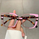 Vintage Anti Blue Light Optical Cat Eye Sexy Ladies Glasses Women Luxury Brand Designer Trend Myopia Prescription Eyewear Frame -