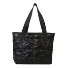 Stay stylish and organized with this fashion women's tote bag. Featuring a large capacity and cotton-padded design, this chic accessory is perfect for women who prioritize both style and functionality in their handbag. -