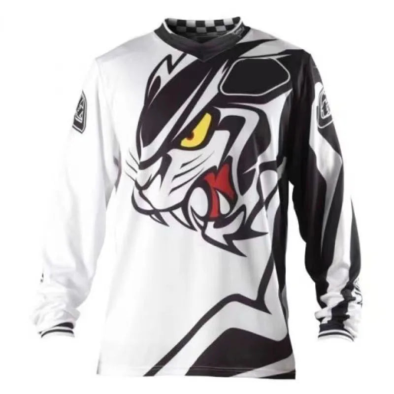 Bike Jersey T-Shirt For Motocross Unisex Bike Road Bicycle Motorcycle BMX ATV MTB Enduro -