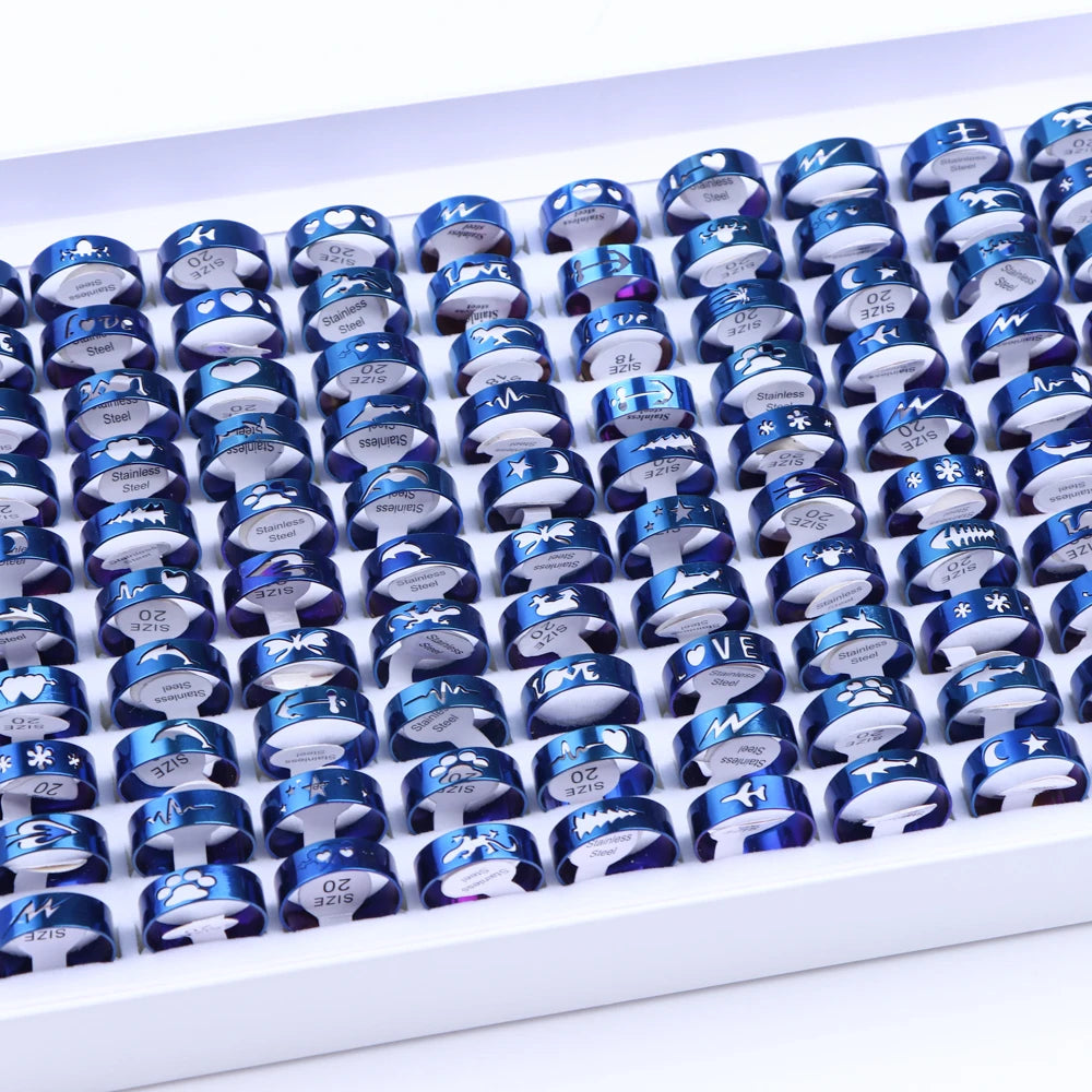 10/20/30/50Pcs Classic Rings -