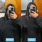 Tape In Human Hair Extensions Natural Straight Hair Extensions 1B Black Brown Blonde 100% Remy Skin Weft Adhesive Glue On -