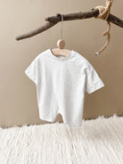 Keep your baby boy comfy and cute with this basic romper, perfect for ages 0-1 year! -