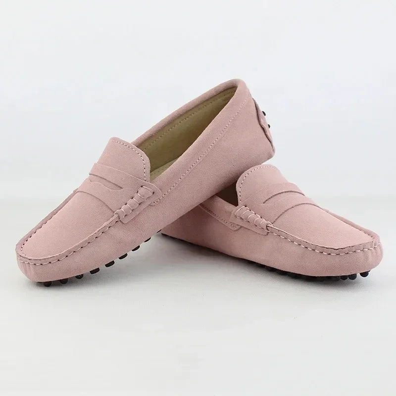 100% Genuine leather Women flats Fashion Handmade Women Casual leather shoes Leather Moccasin Women Driving Shoes Loafers -