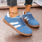 2025 Spring New Lace Up Women's Sports Shoes Plus Size Woman Sneakers Mixed Colors Female Fashion Versatile Flat Casual Sneaker -