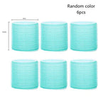Hair Rollers Self Grip Hook Hair Curlers Heatless Roller Salon Dressing Curlers Jumbo Size Sticky Hair Styling Tools -
