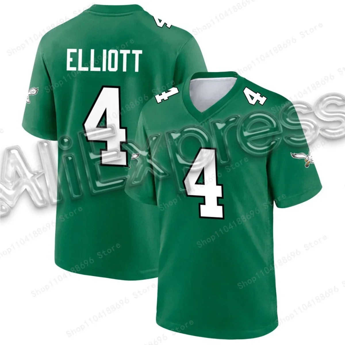 Philadelphia Eagles Game Jersey - Kelly Green -