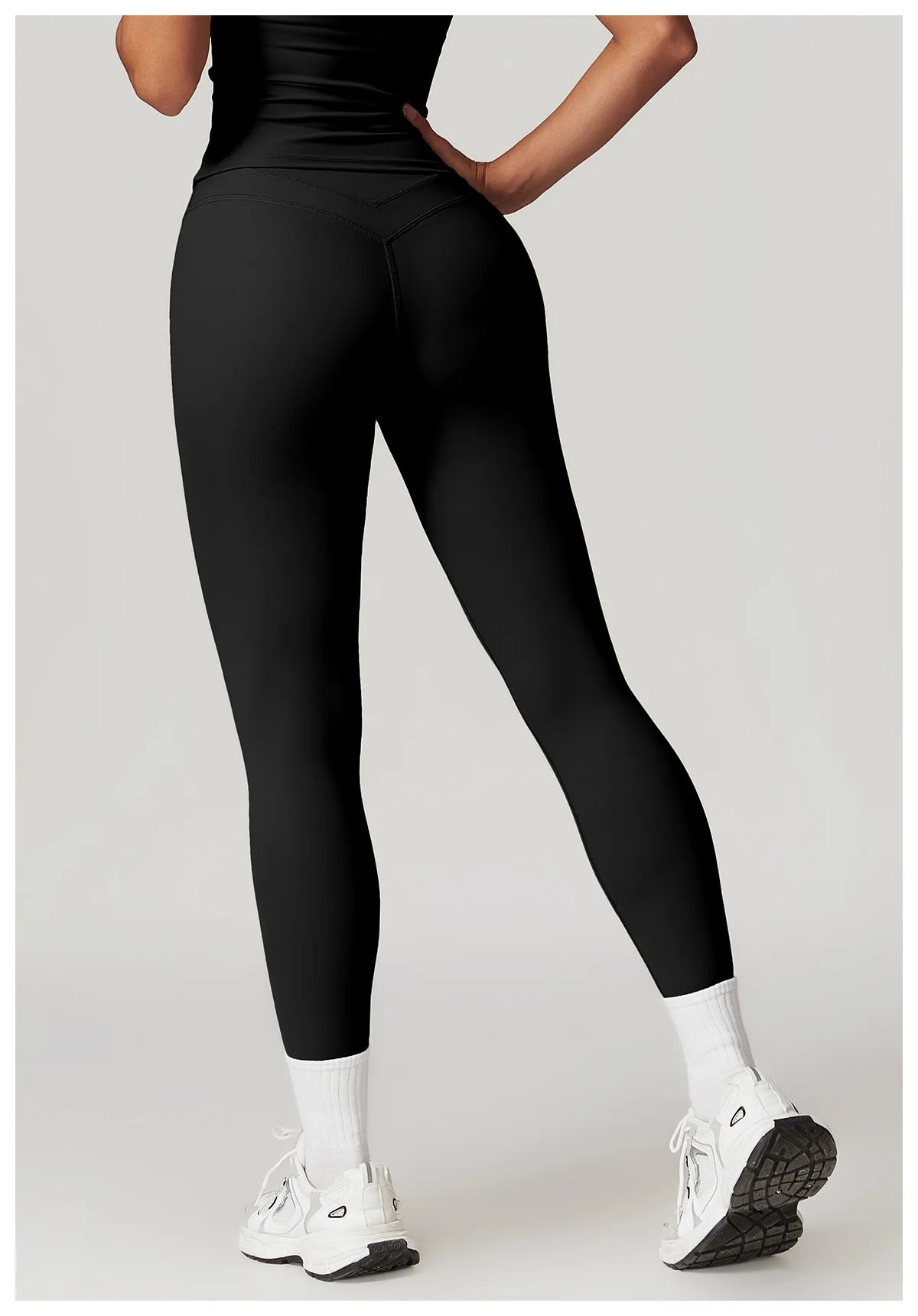 Yoga Leggings High Waist Sport Leggings Women's Running Workout Tights Gym Push Up Fitness Trousers -