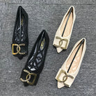 Pointed Flat Loafers -