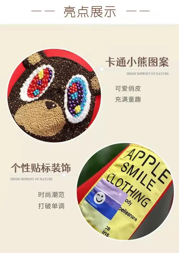Children Clothes Set Spring and Autumn New Kids Boy Baby Cartoon Sweater Pants 2pcs Boys And Girls Sports Clothing Suit -