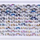 10/20/30/50Pcs Classic Rings -