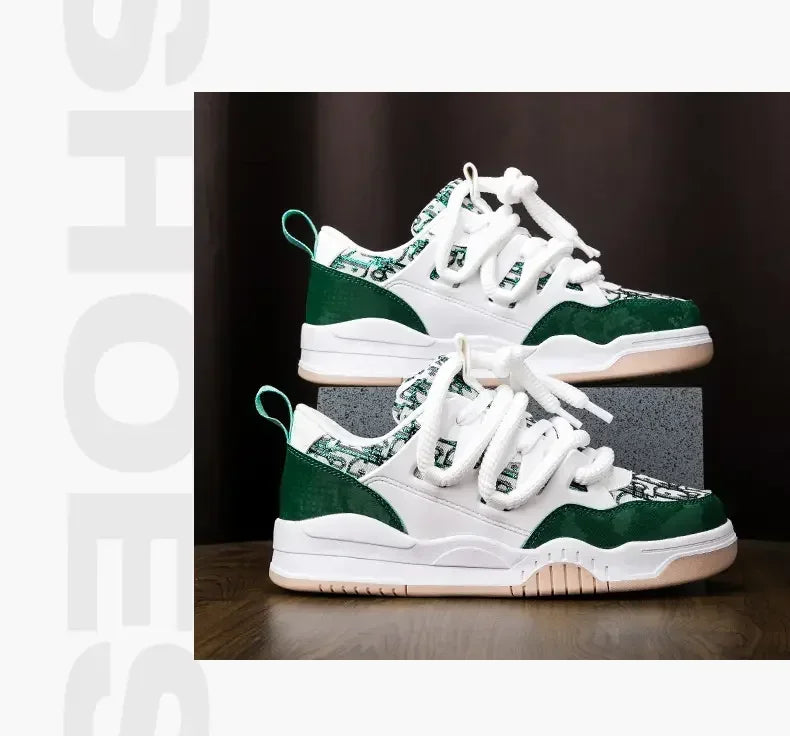 Big Size 36-47outdoor Trendy Couple Style Walking Shoe Student White Board Men's Sneakers Running Hiking Tennis Boy Shoes Casual -