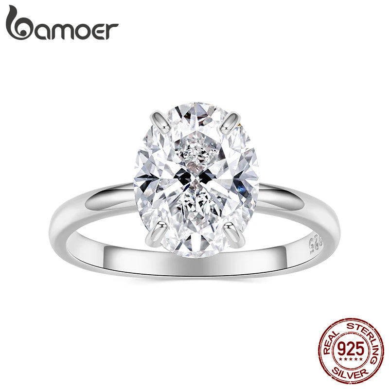 3.5CT Oval Cut Ring -