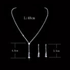 Women's Necklace Earring Set -