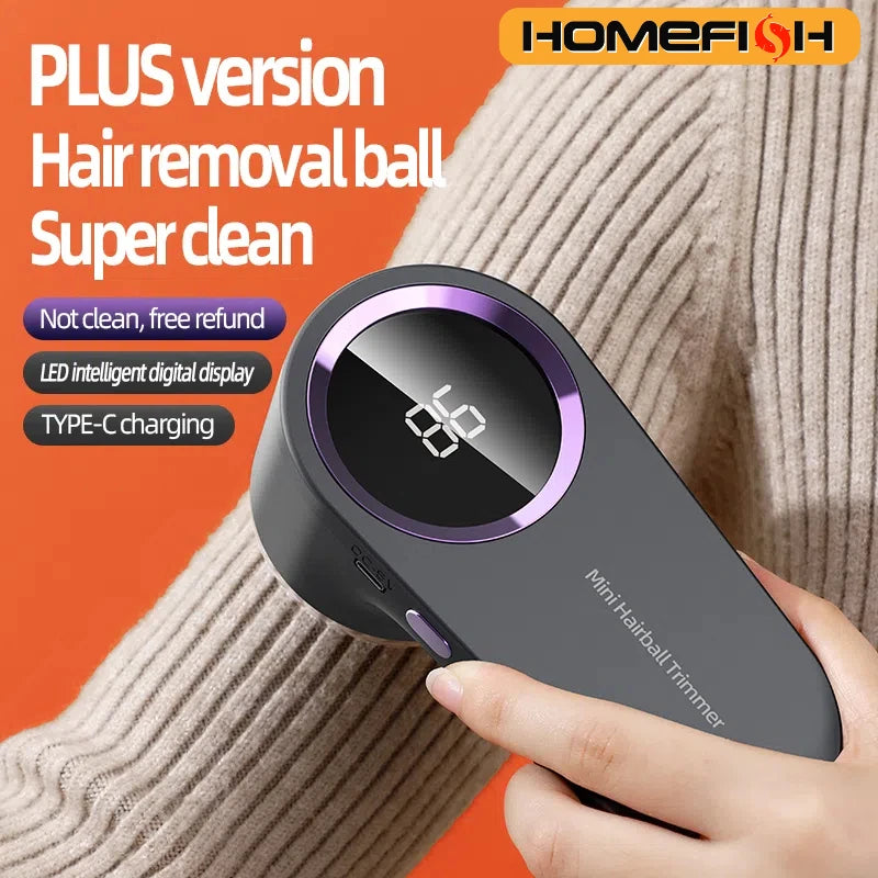 Keep your clothes and fabrics looking fresh and lint-free with this USB charging electric lint remover. Say goodbye to lint and fuzz for a clean and polished appearance! -