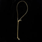 Niche design sense two wear zipper collarbone necklace women's -