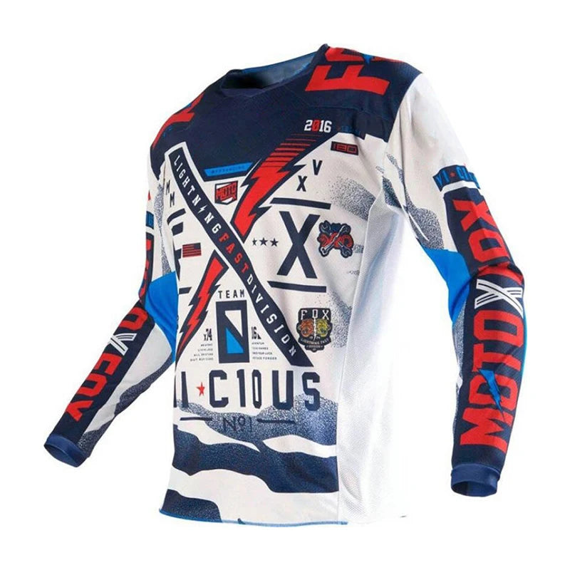 Bike Jersey T-Shirt For Motocross Unisex Bike Road Bicycle Motorcycle BMX ATV MTB Enduro -