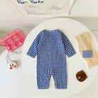 Keep your baby boy comfy and stylish with these cotton long sleeve rompers—perfect for toddlers aged 0-1 year! -