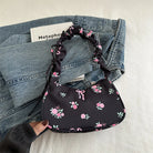 Stay stylish with these chic women's handbags made from nylon. Featuring a pleated design, these bags are perfect for the summer season, offering a trendy and functional accessory for your everyday outfits. -