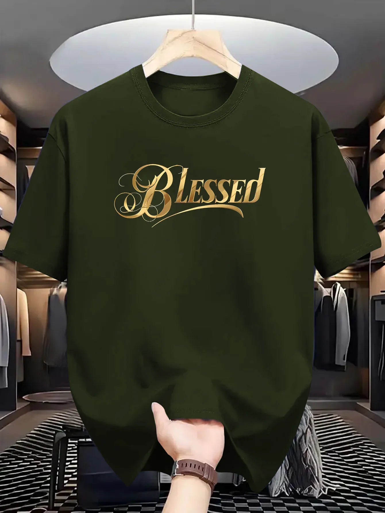 Men's T-shirt Blessed -