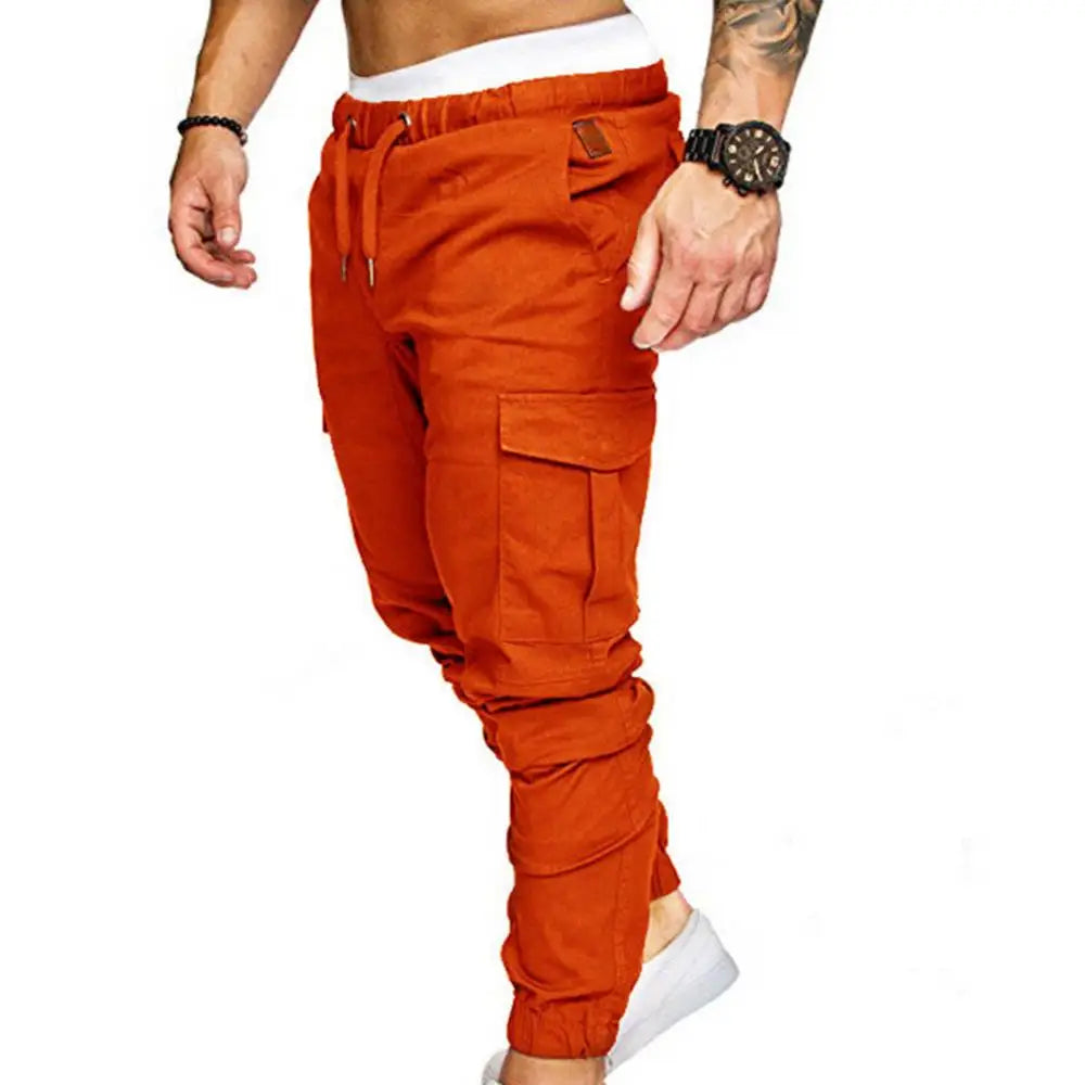 Men Skinny Cargo Pants -
