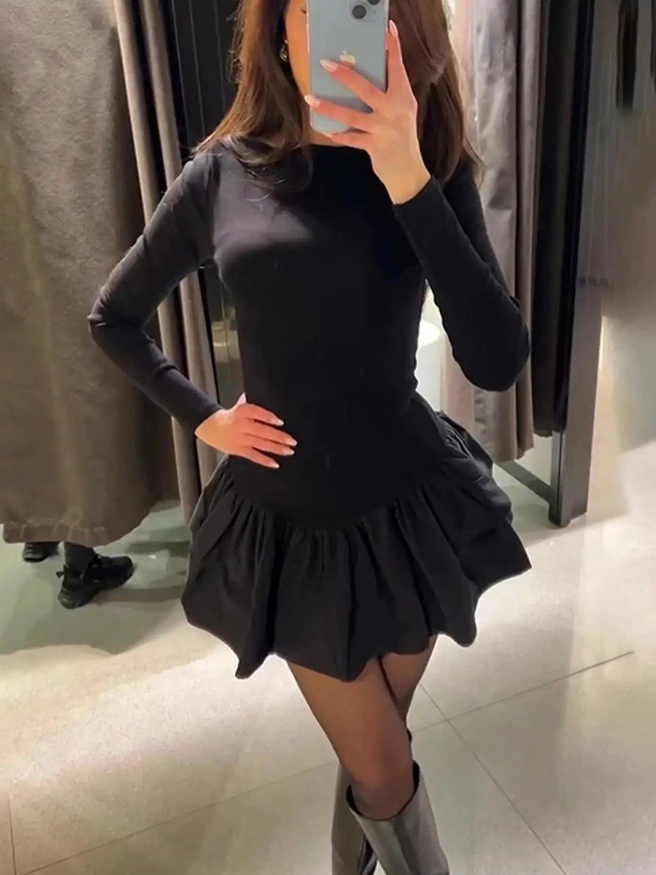 Slim Fit Mini Dress for woman -