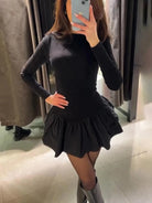 Slim Fit Mini Dress for woman -