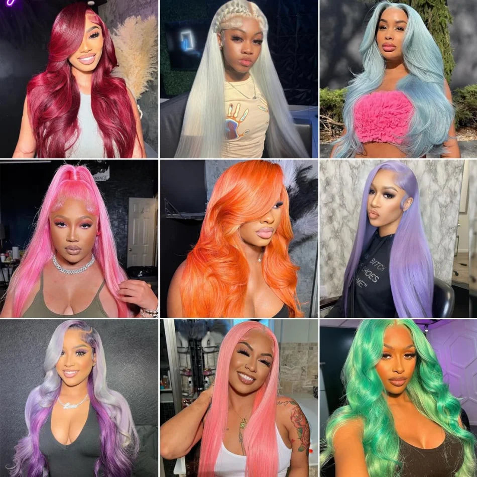 Blonde Human Hair Wigs -