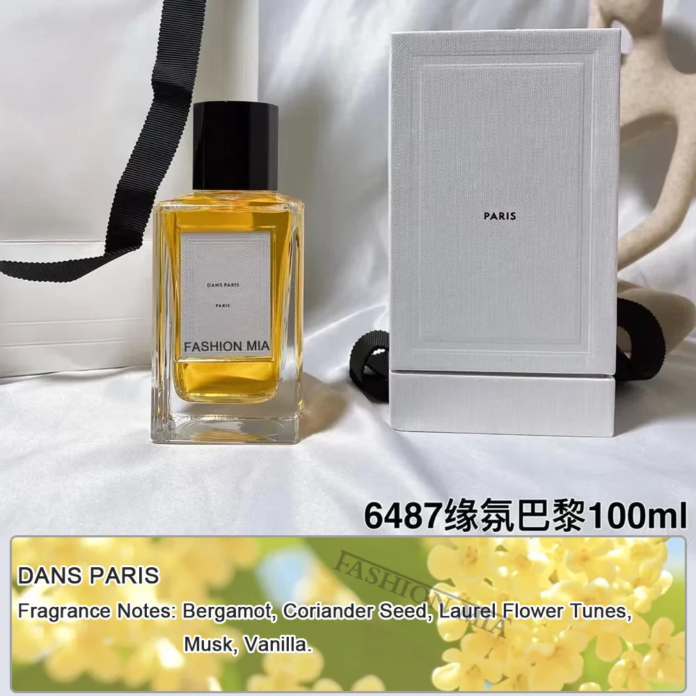 100ml Quality Brand Cologne Perfume Men Long Lasting Woody Citrus Floral Women Fragrance Body Spray Dating Perfume Gifts -