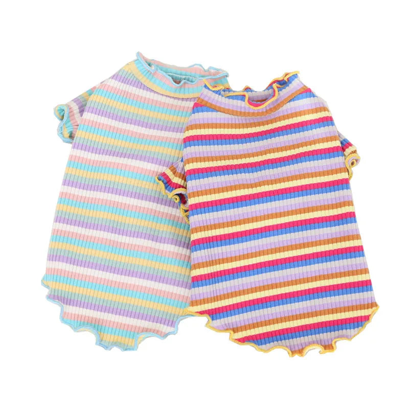 Dress your puppy in style with this cute and cozy vest T-shirt—perfect for keeping your furry friend comfortable and fashionable! -