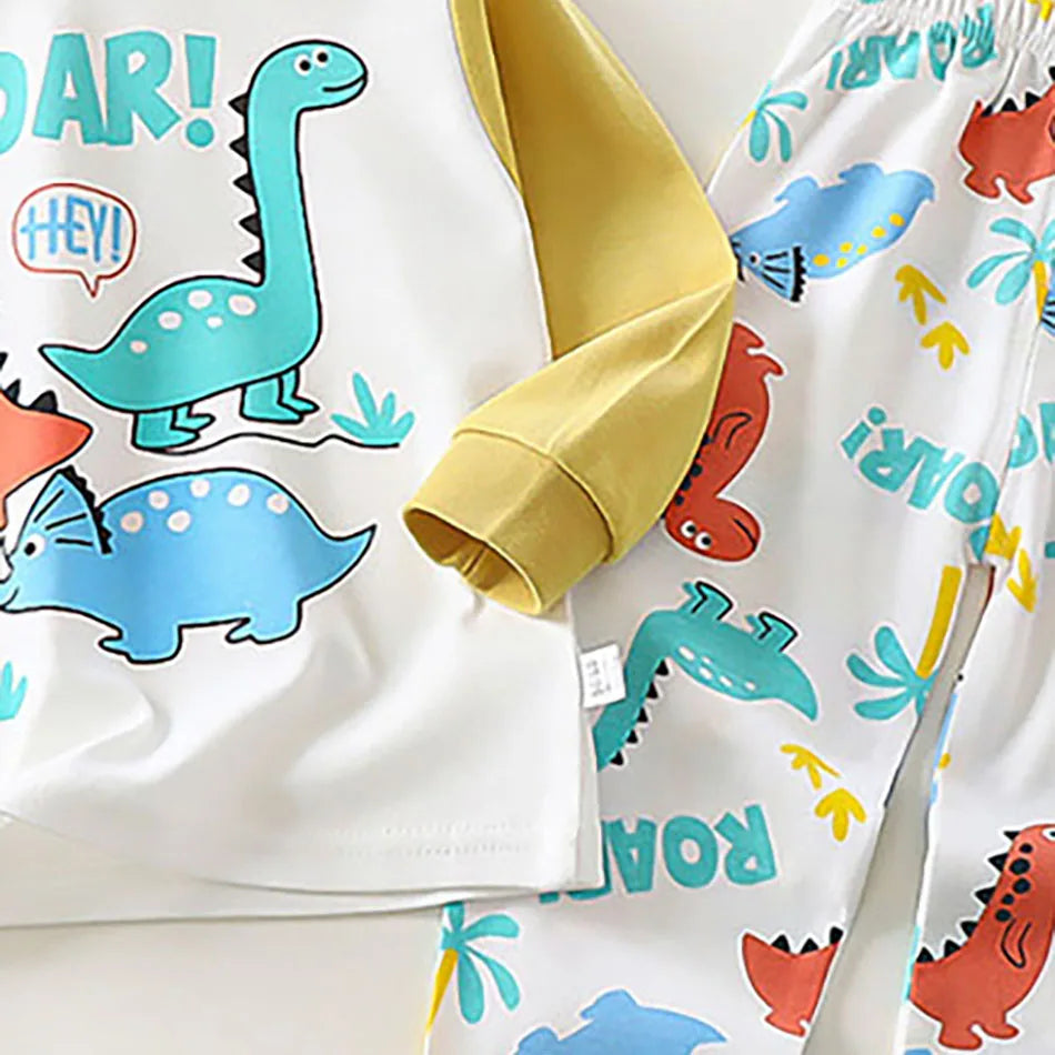 Cotton Children Pajamas Sets (Unisex) -