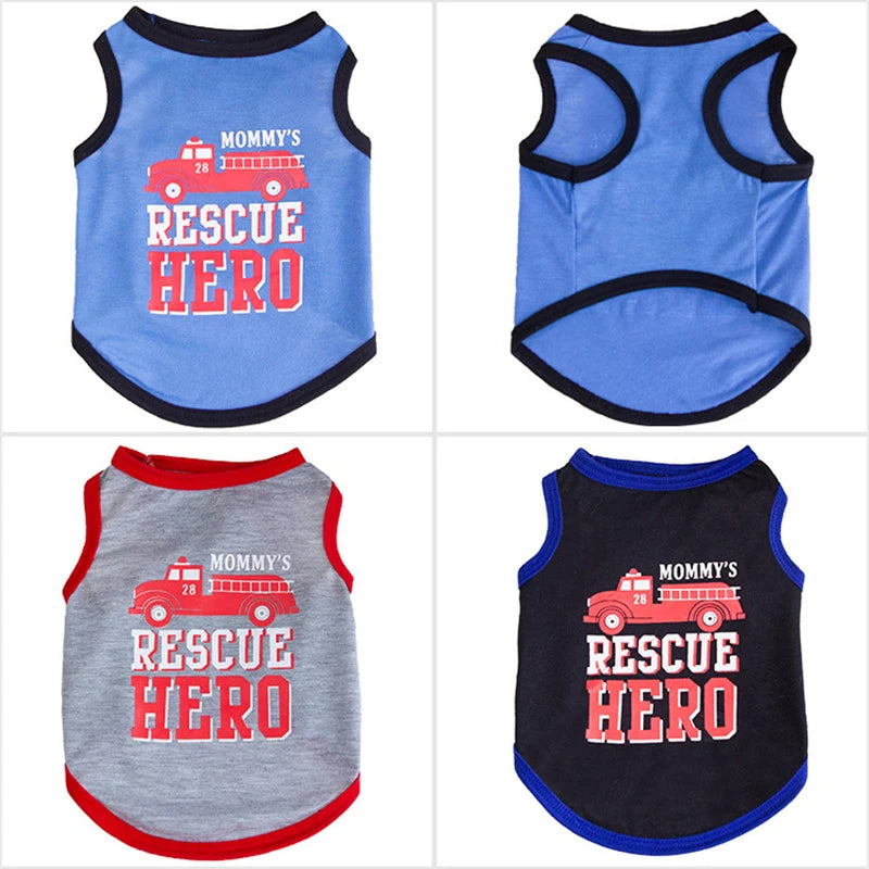 Small Dog & Cats T-shirts Pet Clothing -