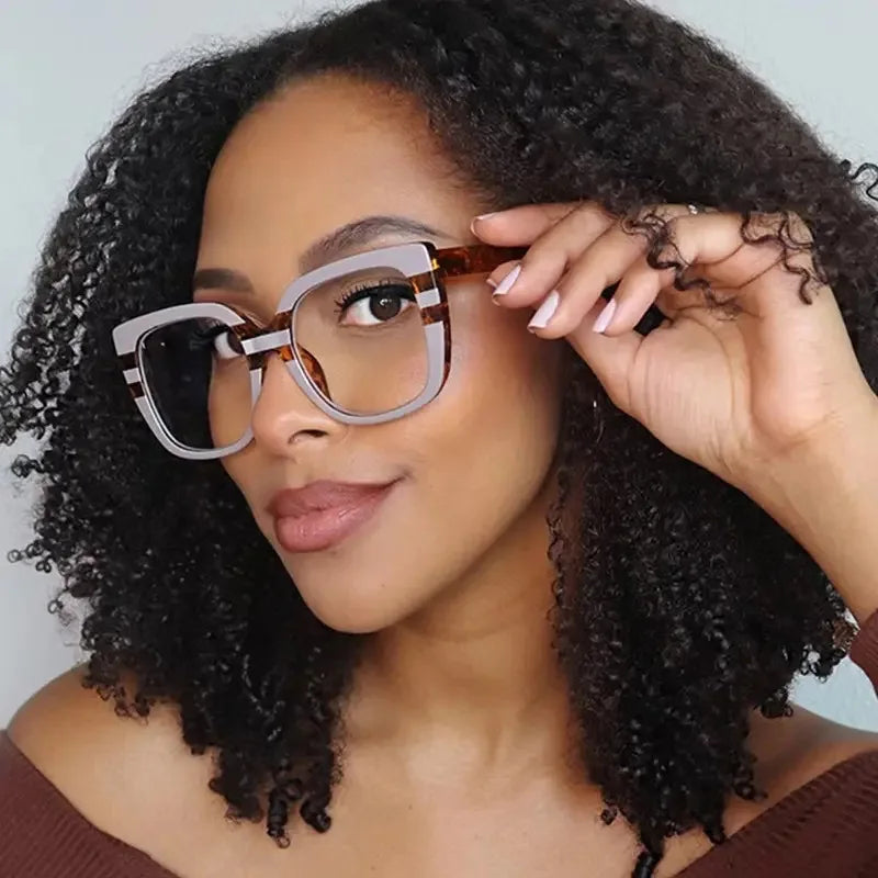 Vintage Anti Blue Light Optical Cat Eye Sexy Ladies Glasses Women Luxury Brand Designer Trend Myopia Prescription Eyewear Frame -