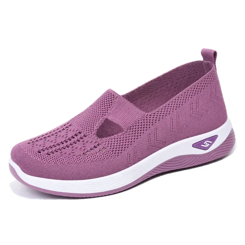 Women's Shoes Summer 2025 Casual Sneakers Breathable Slip On Walking Shoes Lightweight Outdoor Flat Sports Free Shipping -