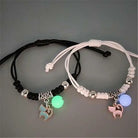 2PC Luminous Beads Star Couple Bracelet -