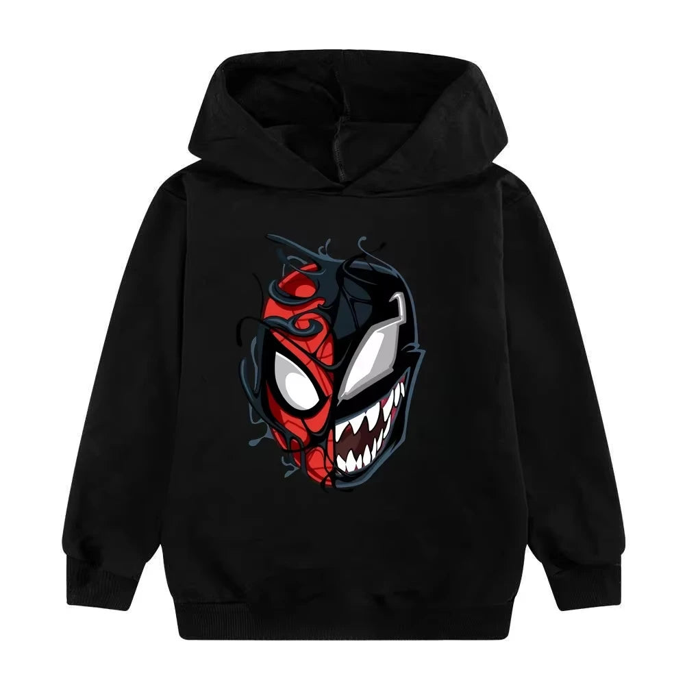 Marvel Spider Man Venom Printed Hoodie -