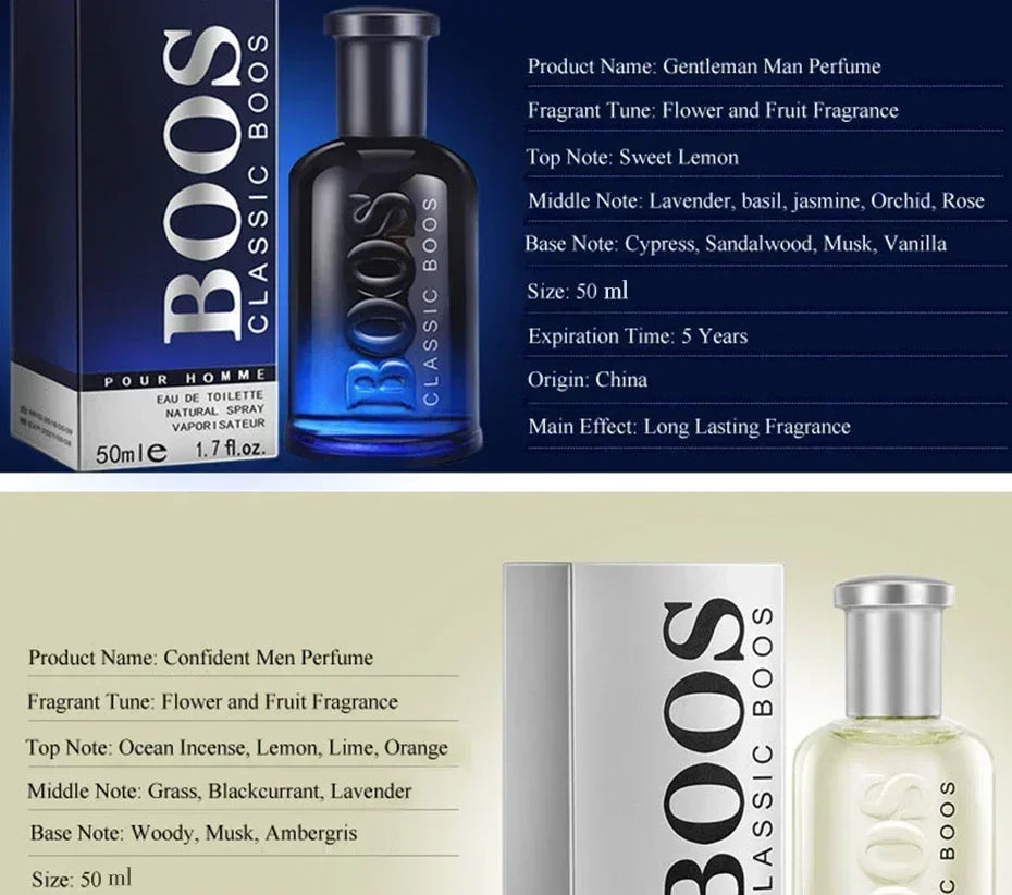 Hot Sale Perfume For Men Self Confidence Cologne Fresh Temptation Gentleman Parfum Male Fragrance Atomizer Best Selling -