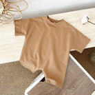 Keep your baby boy comfy and cute with this basic romper, perfect for ages 0-1 year! -