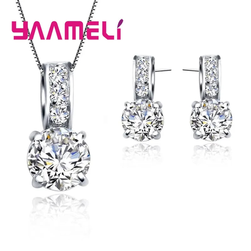 Necklace & Earrings Set -