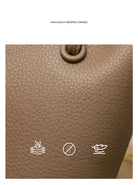 Upgrade your accessories with this new bucket bag for women. Featuring a fashionable and versatile design, this handheld bag is perfect for adding a chic and trendy touch to your look. -