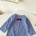 Keep your baby boy comfy and stylish with these cotton long sleeve rompers—perfect for toddlers aged 0-1 year! -