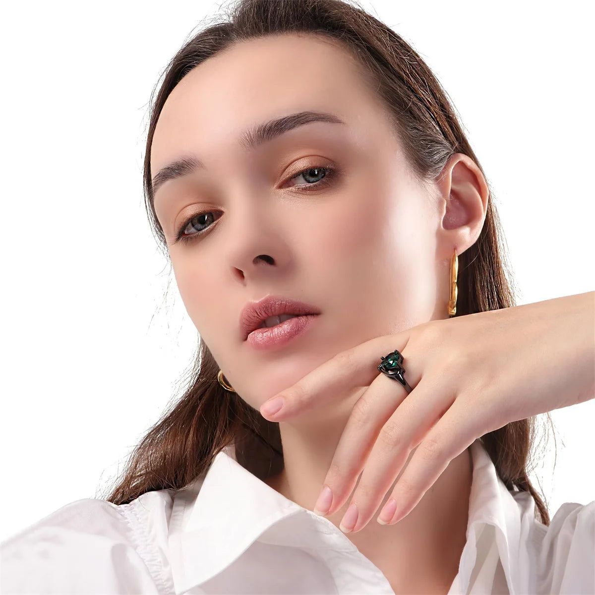 Fashion Couple Rings Romantic -