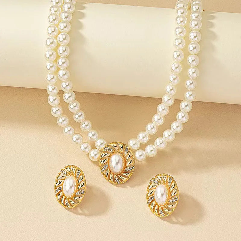 Necklace Rhinestone Pendant -